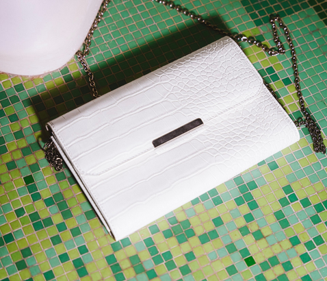 Pochette Blanche Cérémonie